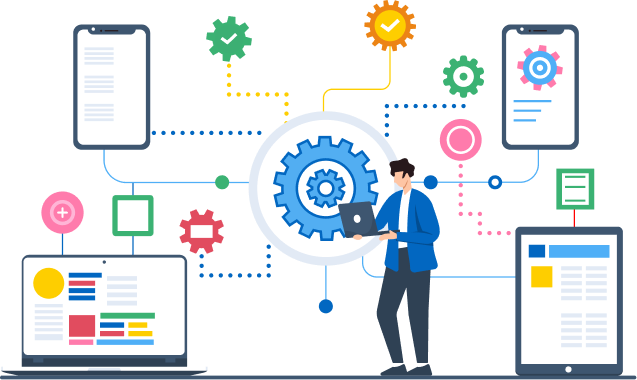 Web Development Illustration